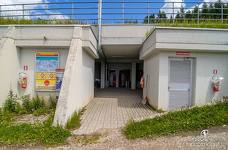 Kabinenbahn Ruis - Toilette Talstation