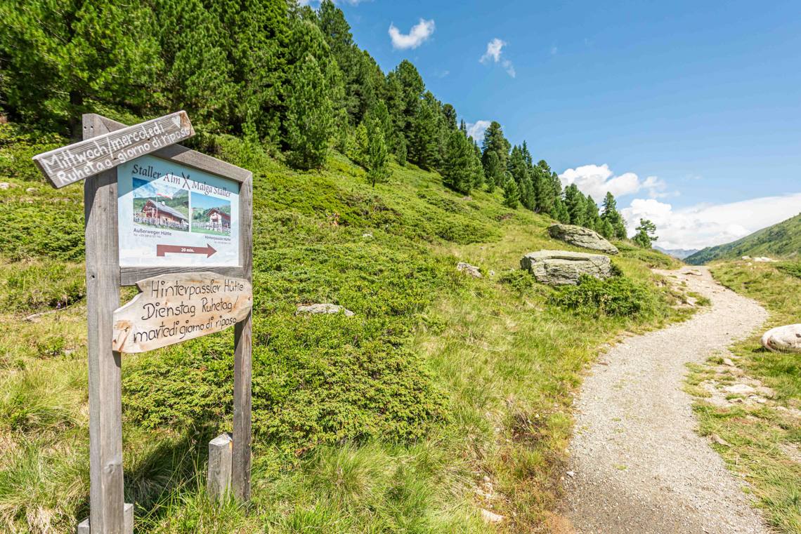 Familienwanderung vom Obersee am Staller Sattel