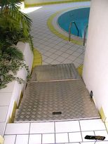 Hotel Hirzer - Rampe im Hallenbad