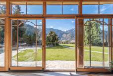 Naturhotel Lüsnerhof - Terrasse und Garten