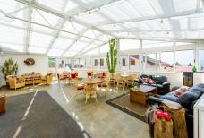 Aparthotel Das Moriggl - Wintergarten und Terrasse