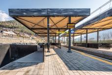 Stazione di Vandoies - Rampa binario 1