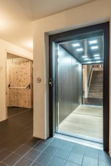 Rampa per la zona wellness