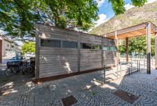 Rampe zum Bahnsteig 1