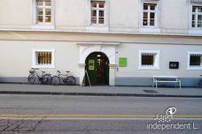 Stadtbibliothek - Zugangsweg