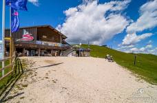 Seilbahn St. Ulrich - Furnes - Seceda: Panoramaterrasse Bergstation