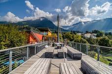 Freibad Schenna - Terrasse