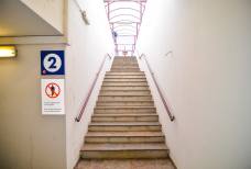 Bahnhof Margreid - Kurtatsch - Treppe und Stufen