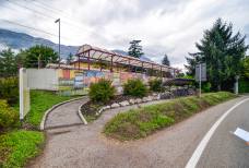 Bahnhof Margreid - Kurtatsch: Zugangsrampe Florianstraße