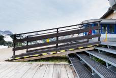 Zugangsrampe Bergstation