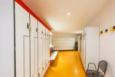Spogliatoio sauna