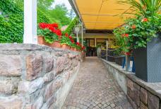 Restaurant Montiggler See Rampe