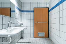 Toilette Eingangsbereich