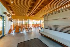 Wellnessbar und Terrasse