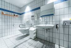 Toilette Eingangsbereich