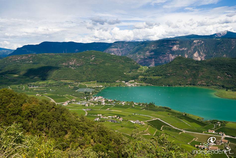 Punto panoramico a Castelvecchio: Vista sul Lago di Caldaro