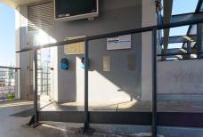 Stazione di Bolzano Sud: Rampa dalla banchina alla sala d'attesa